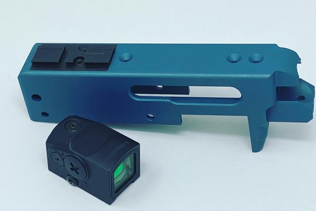 The Grey Birch Solutions Shrike RDR Is A Unique Receiver Allowing Your Red Dot To Be Mounted Lower Then Traditionally Possible